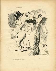 Illustration af Paul Iribe (1883-1935) i Vildanden af Paul Iribe