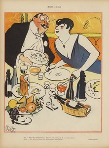 Illustration til Le Rire af Paul Iribe