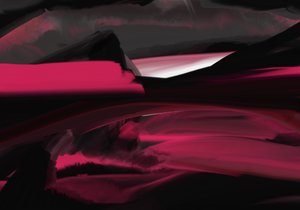 Surtr fjall, 2022 (digital kunst)