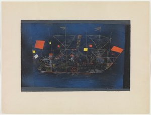 Eventyrskib Eventyrskibet, 1927. af Paul Klee