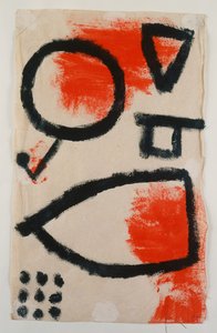 Alea Jacta (Terningen er kastet) af Paul Klee