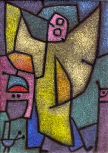 Angelus militans af Paul Klee