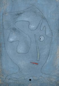 ængstelig baghold af Paul Klee