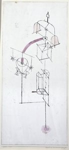 Apparatur fra konsultationsrummet hos Dr. Ph. af Paul Klee