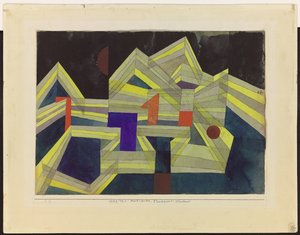Arkitektur, Transparent-Strukturel af Paul Klee