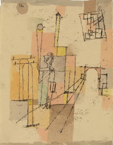 Før festen, 1920. af Paul Klee