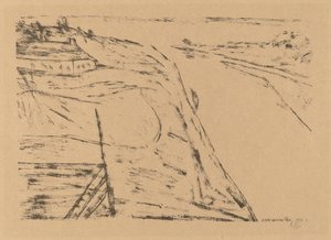 Udsigt over en flod, 1912. af Paul Klee
