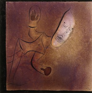 Brutal Pjerrot; Brutal Pjerrot af Paul Klee