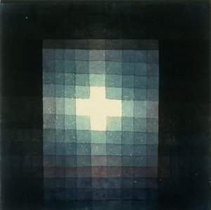 Kristen gravkors billede af Paul Klee