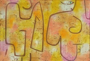 Dame og mode. 1938 af Paul Klee