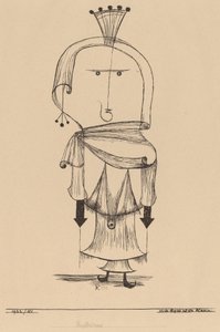 Heksen med en kam af Paul Klee