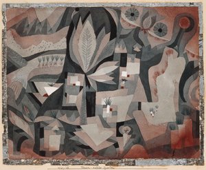 Dry-Cool Garden, 1921. af Paul Klee