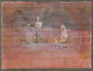 Episode Before an Arab Town, 1923 af Paul Klee