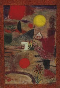 Fejring og undergang, 1920. af Paul Klee