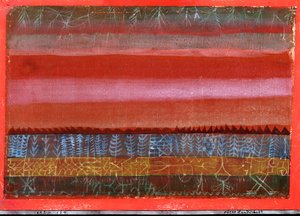Fladt Landskab af Paul Klee