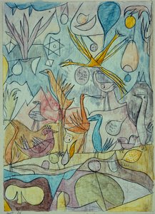 Flok af fugle af Paul Klee