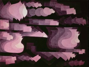 Fugue i rødt af Paul Klee