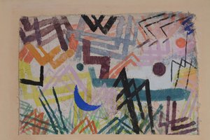 Spil om kræfterne i Lech Landscape, 1917. af Paul Klee
