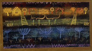 have på niveau; have på sletten af Paul Klee
