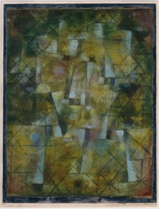Gud for den nordlige skov af Paul Klee