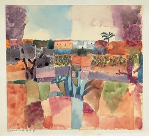 Hammamet, 1914. af Paul Klee