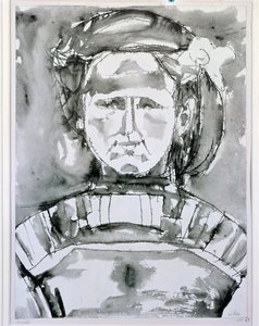 Hannah (olie på lærred, 20. århundrede) af Paul Klee