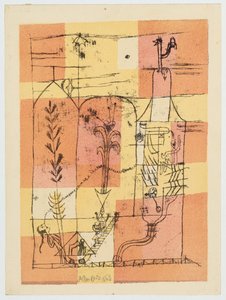 Hoffmann Scene, 1921. af Paul Klee
