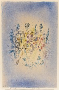 Huse ved parken. af Paul Klee