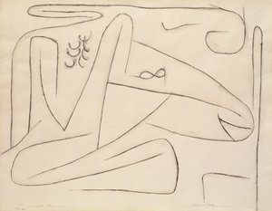 Hovedet af et dyr af Paul Klee