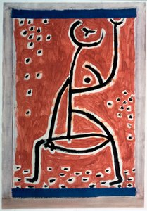 Damer Sporty - Maleri af Paul Klee