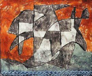 Sø spøgelse; Se Gespenst af Paul Klee