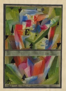 Landskab nær E. (i Bayern). 1921, 182 af Paul Klee