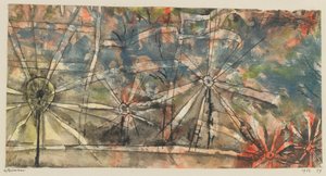 Lanterne gadelygter, 1912. af Paul Klee