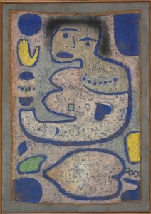 Kærlighedssang ved nymåne. 1939 af Paul Klee