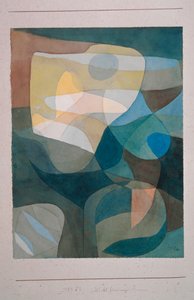 Light Broadering I, 1929. af Paul Klee