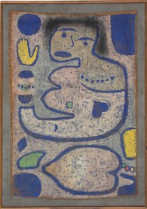 Kærlighedssang af nymånen, 1939. af Paul Klee