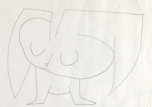 More bird More bird, 1939 af Paul Klee