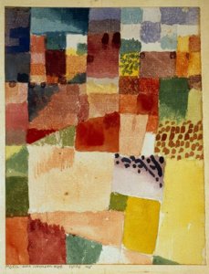 Motiv fra Hammamet af Paul Klee