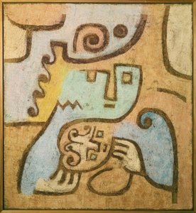 mor med barn af Paul Klee