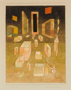 Uncomposed in Space Uncomposed in Space, 1929. af Paul Klee
