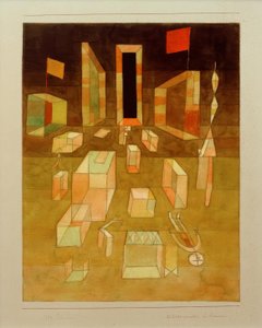 Usammensat i rummet af Paul Klee