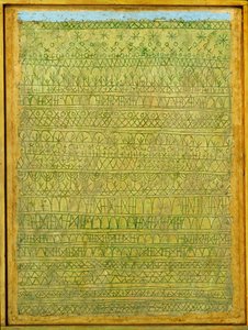 Pastoral (rytme) af Paul Klee