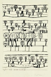 billede; Billeder inskription af Paul Klee
