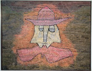 Portræt af pastor Kol - Maleri af Paul Klee