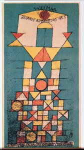 Postkort til Bauhaus-udstillingen 