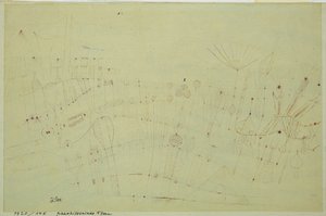 Forhistorisk vegetation af Paul Klee