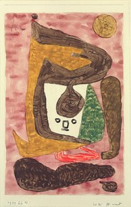 Rød hånd af Paul Klee
