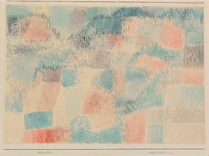 Rote Erde Red Earth, 1926.dani af Paul Klee