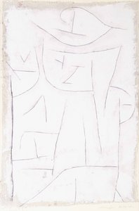 Tilsyneladende beskedent; Tilsyneladende beskeden af Paul Klee