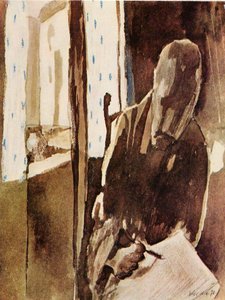 Selvportræt af Paul Klee